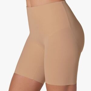 Leonisa Panty Short Invisible Shapewear Shorts Tan, Large (B2)